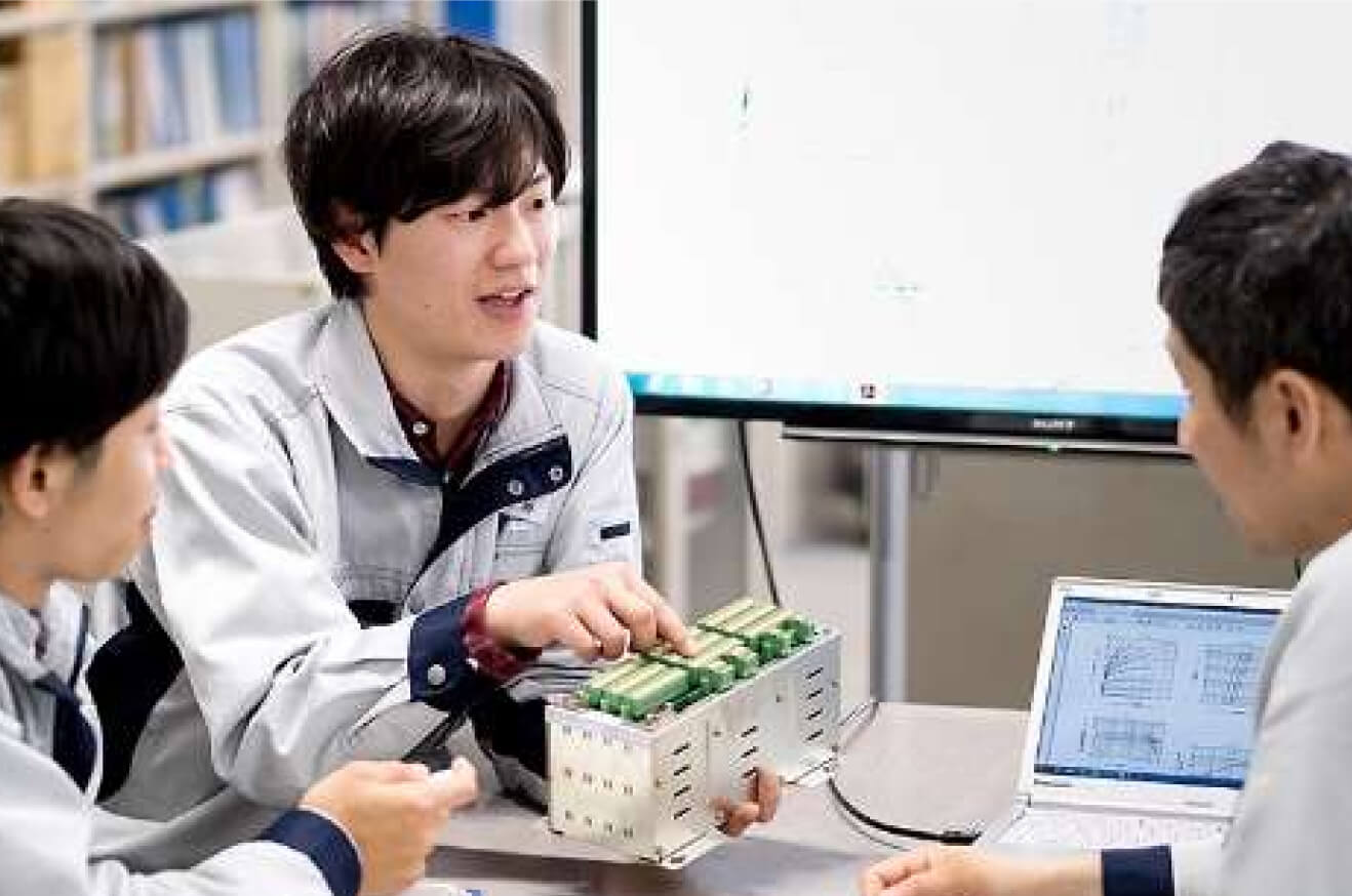 舶用業界に関わることで、社会貢献を実感。